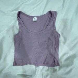 Purple tank top